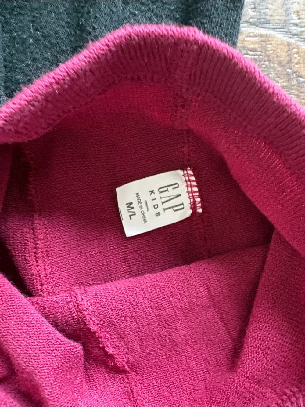 GAP Kids Tights in Black and Magenta